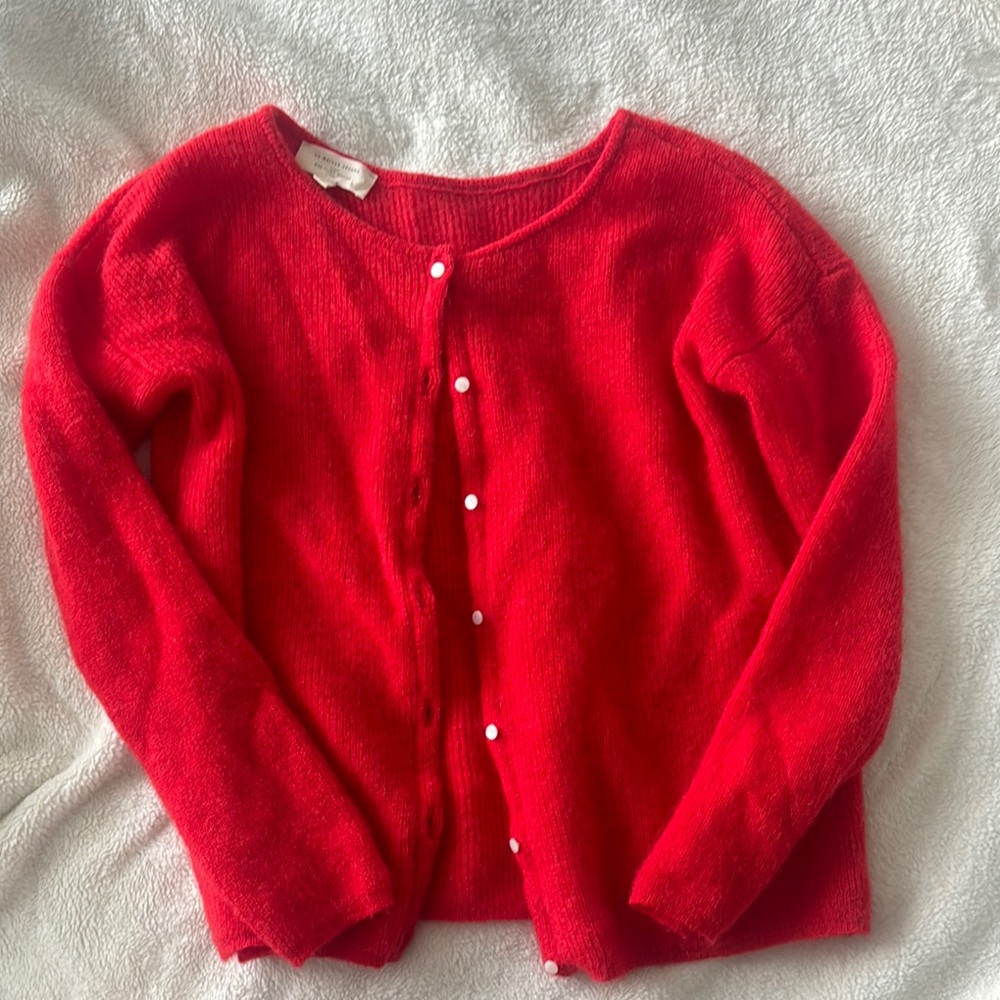 Sezane Red Gaspard Women's Sweater